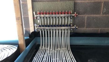 Underfloor heating manifold